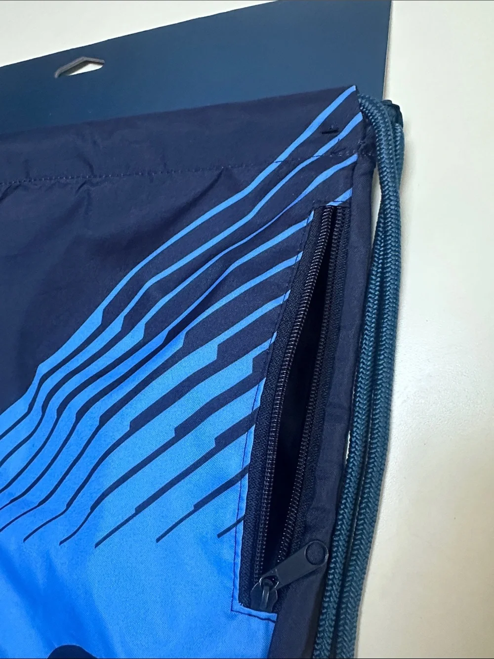 🆕 🎾 US OPEN Men's Blue Drawstring bag Athletic Training NWT